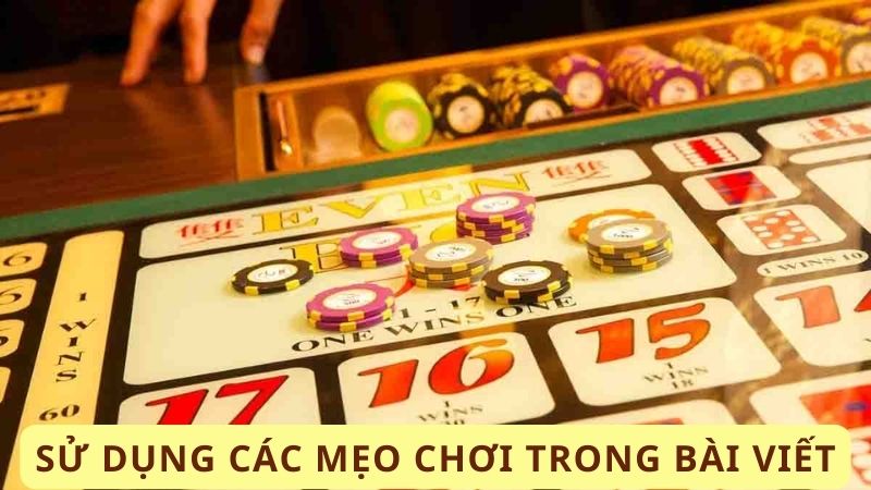 Win79 - Cách Chơi Tài Xỉu Online Luôn Thắng: Bí Mật May Mắn 7 Sử dụng các mẹo chơi trong bài viết