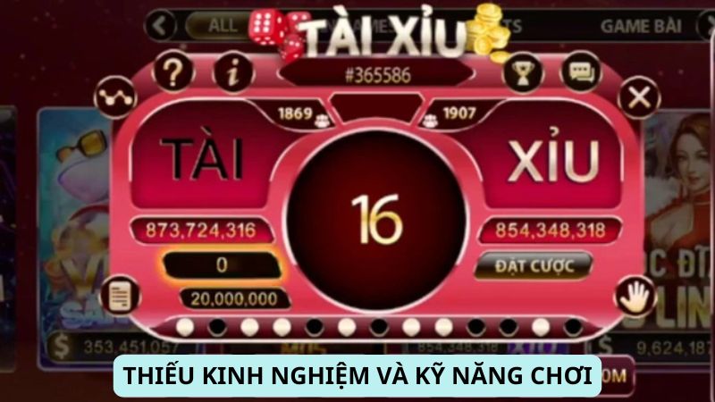 Win79 - Tại Sao Chơi Tài Xỉu Online Toàn Thua: Bên Kia Là Bờ 6 Thiếu kinh nghiệm và kỹ năng chơi