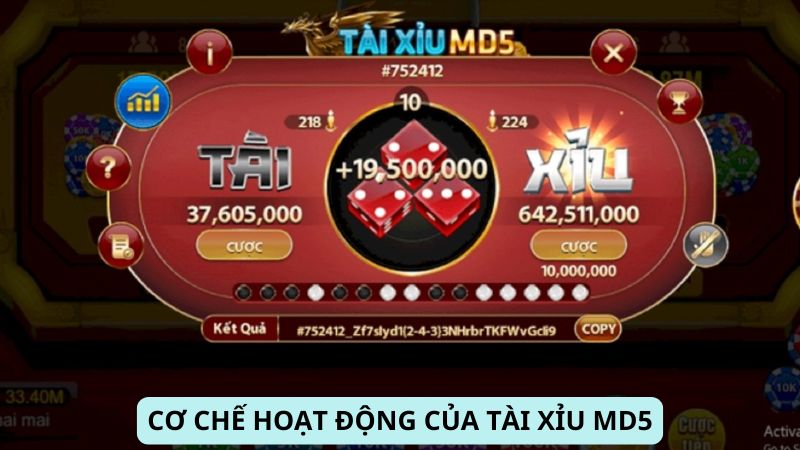 Win79 - Tài Xỉu MD5:Trải nghiệm Giải Trí Và Cơ Hội Kiếm Tiền 6 Cơ chế hoạt động của Tài Xỉu MD5